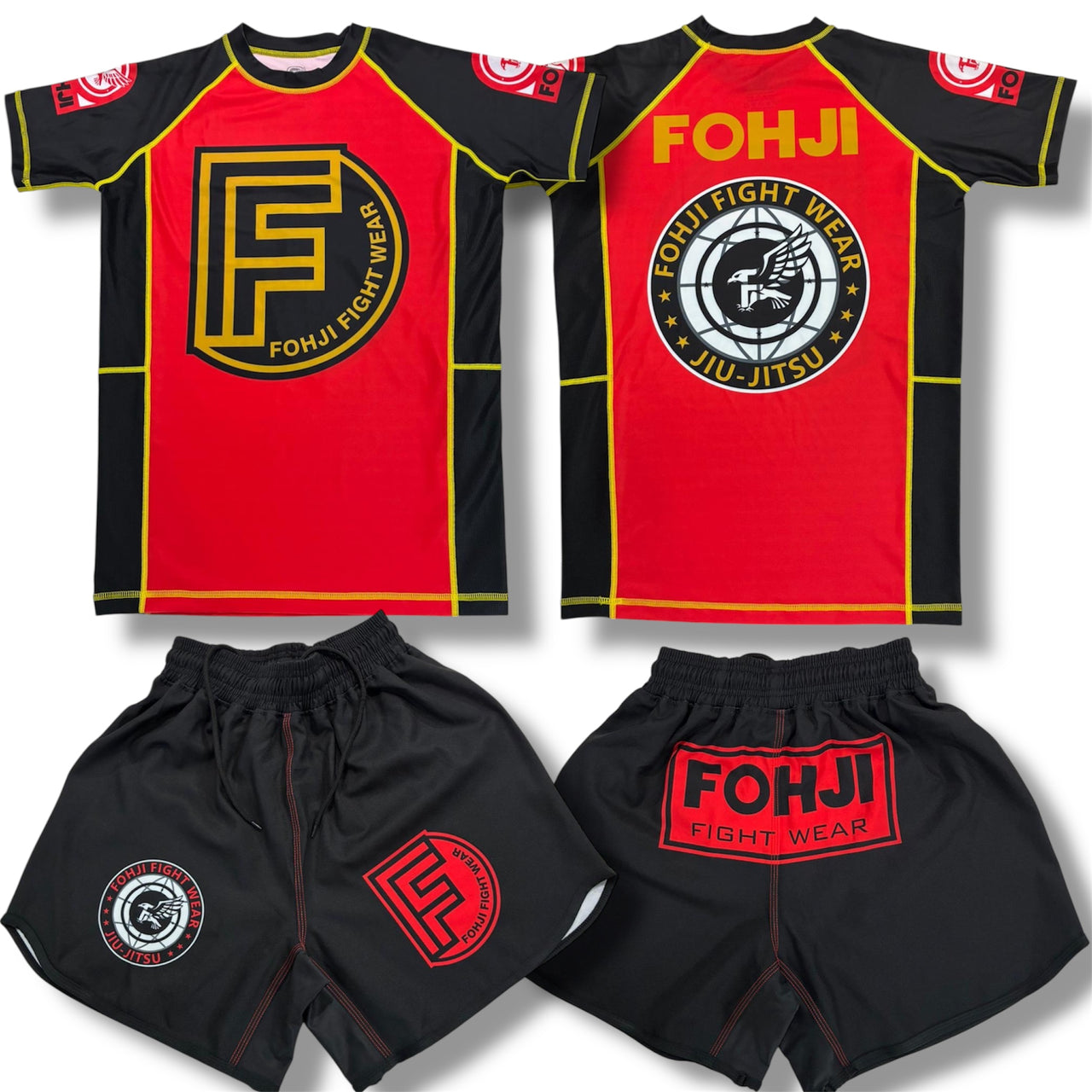 Adults Technical V2 No Gi Set RED
