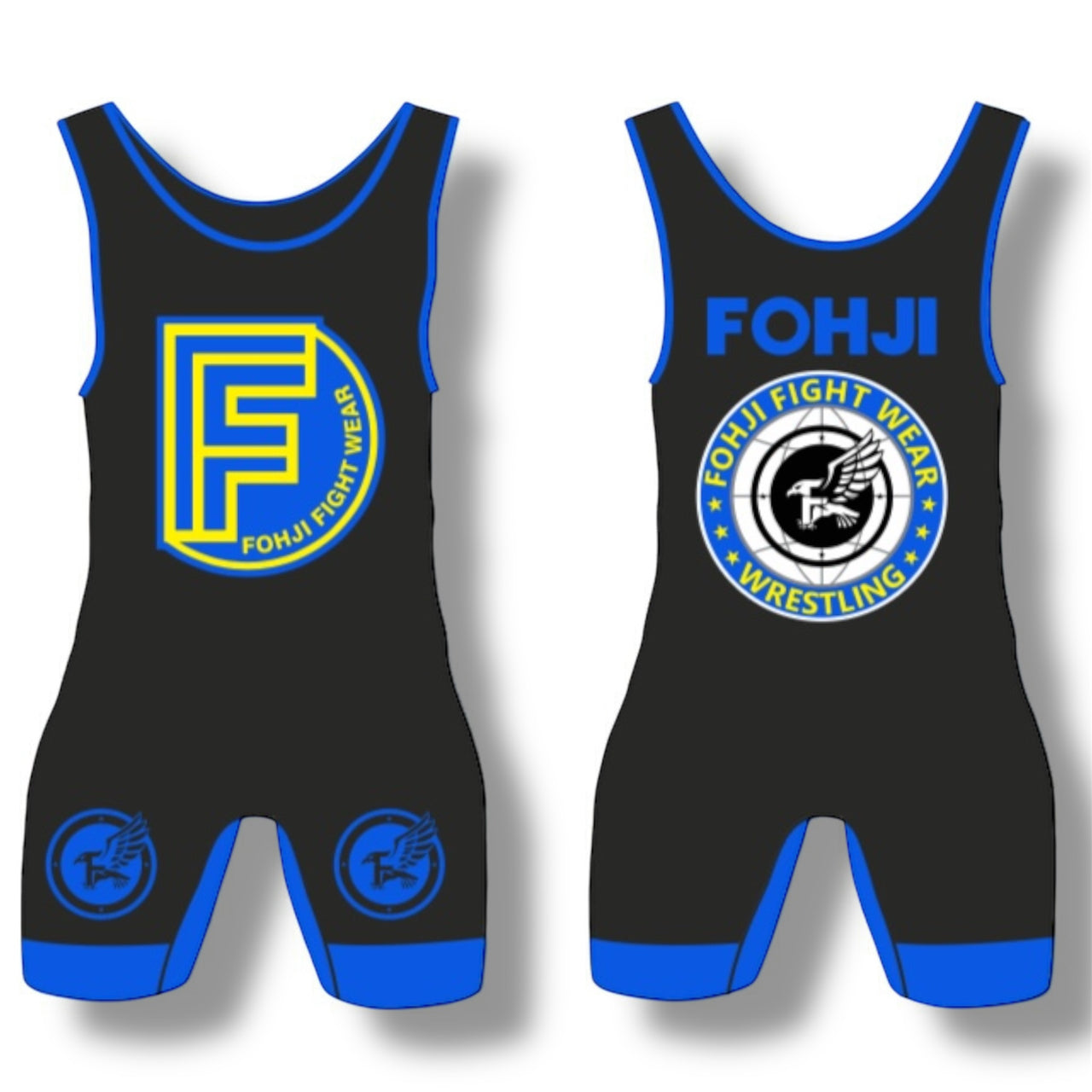 Adults Singlet Blue